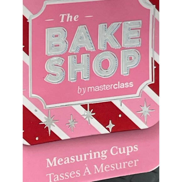 Master Class/The Bake Shop By  Peppermint Measuring Cups Set Hand Wash On - Picture 2 of 6